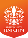 Statue of Unity Tent City