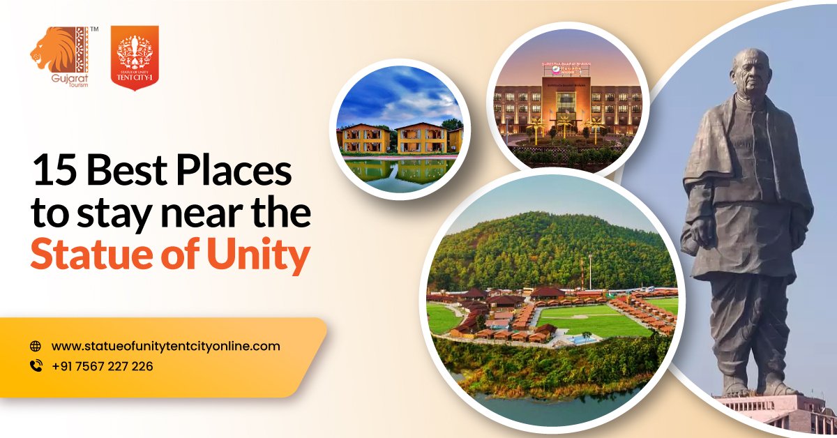 15 Best Places to stay near Statue of Unity